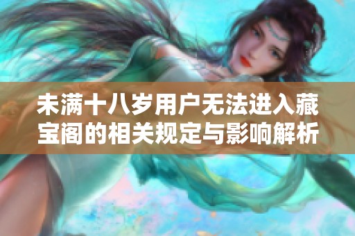 未满十八岁用户无法进入藏宝阁的相关规定与影响解析
