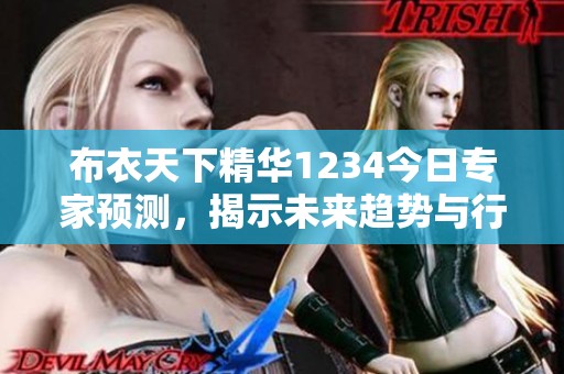 布衣天下精华1234今日专家预测，揭示未来趋势与行情分析