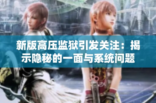 新版高压监狱引发关注：揭示隐秘的一面与系统问题