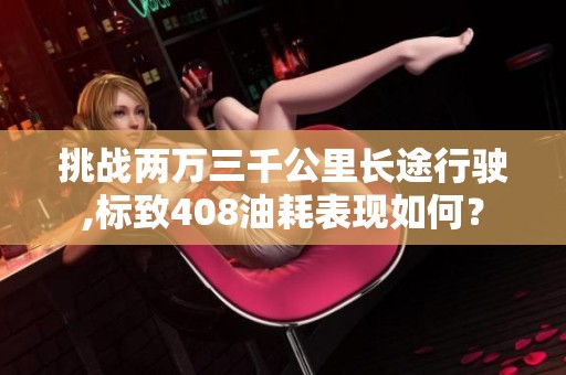 挑战两万三千公里长途行驶,标致408油耗表现如何？