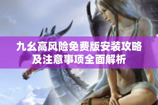 九幺高风险免费版安装攻略及注意事项全面解析