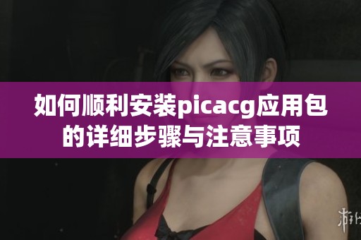 如何顺利安装picacg应用包的详细步骤与注意事项