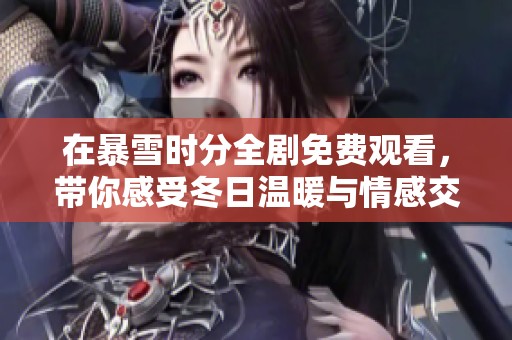 在暴雪时分全剧免费观看，带你感受冬日温暖与情感交织
