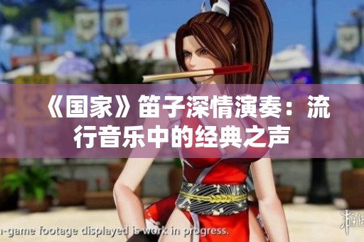 《国家》笛子深情演奏：流行音乐中的经典之声