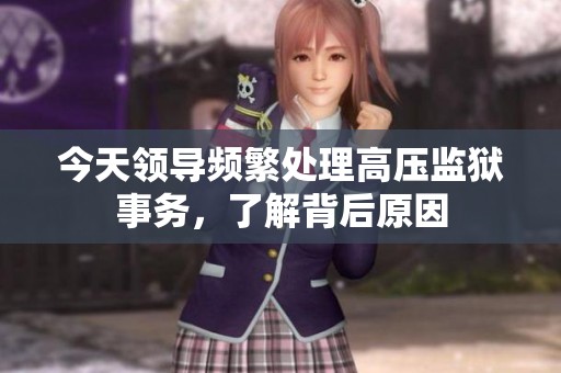 今天领导频繁处理高压监狱事务，了解背后原因