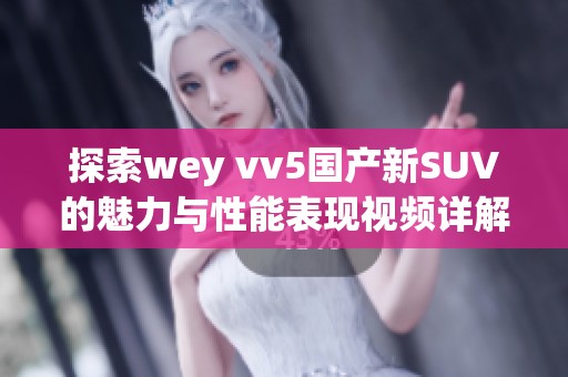 探索wey vv5国产新SUV的魅力与性能表现视频详解