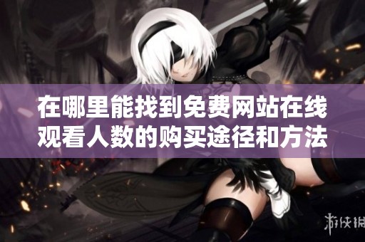 在哪里能找到免费网站在线观看人数的购买途径和方法