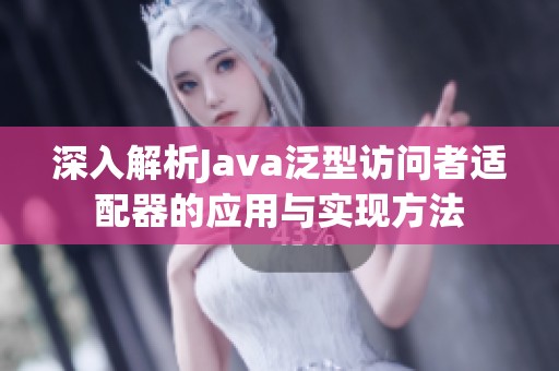 深入解析Java泛型访问者适配器的应用与实现方法