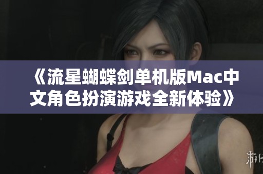 《流星蝴蝶剑单机版Mac中文角色扮演游戏全新体验》