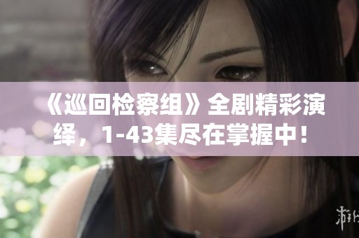 《巡回检察组》全剧精彩演绎，1-43集尽在掌握中！