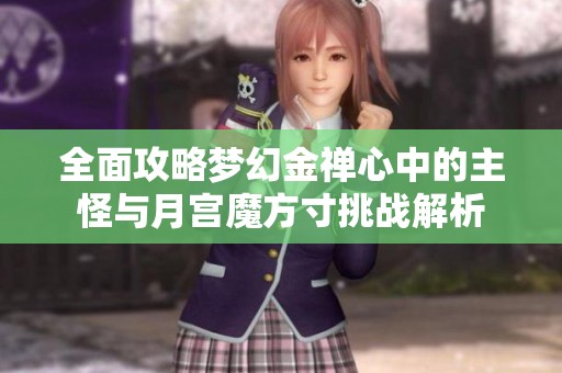 全面攻略梦幻金禅心中的主怪与月宫魔方寸挑战解析