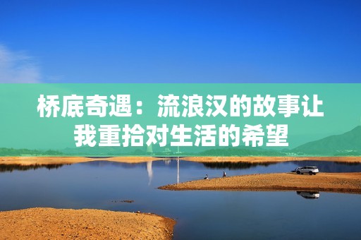 桥底奇遇：流浪汉的故事让我重拾对生活的希望