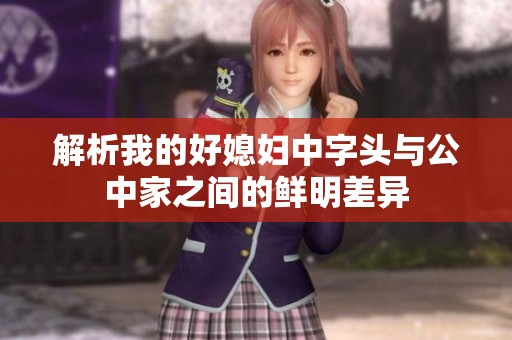 解析我的好媳妇中字头与公中家之间的鲜明差异