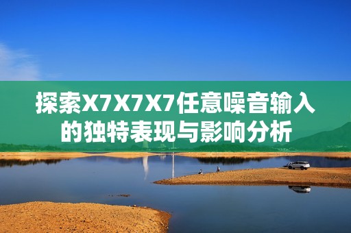 探索X7X7X7任意噪音输入的独特表现与影响分析