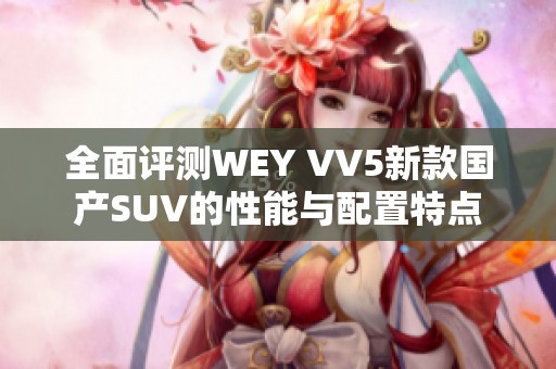 全面评测WEY VV5新款国产SUV的性能与配置特点