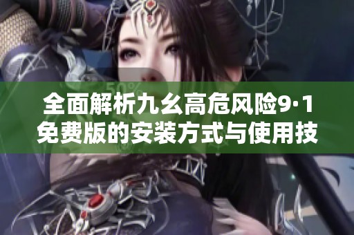全面解析九幺高危风险9·1免费版的安装方式与使用技巧