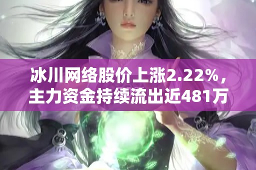 冰川网络股价上涨2.22%，主力资金持续流出近481万元