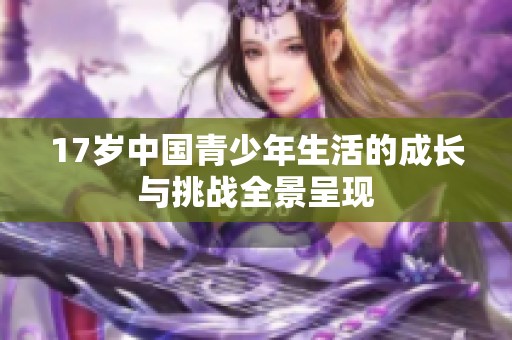 17岁中国青少年生活的成长与挑战全景呈现