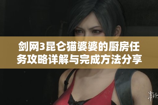 剑网3昆仑猫婆婆的厨房任务攻略详解与完成方法分享
