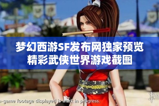 梦幻西游SF发布网独家预览精彩武侠世界游戏截图