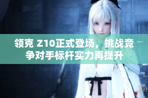 领克 Z10正式登场，挑战竞争对手标杆实力再提升