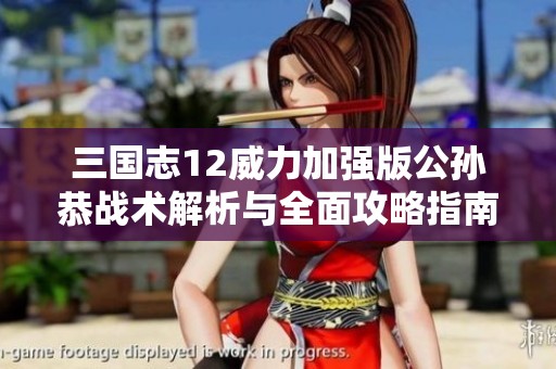 三国志12威力加强版公孙恭战术解析与全面攻略指南