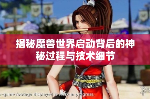 揭秘魔兽世界启动背后的神秘过程与技术细节