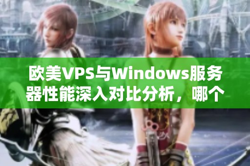欧美VPS与Windows服务器性能深入对比分析，哪个更优越？