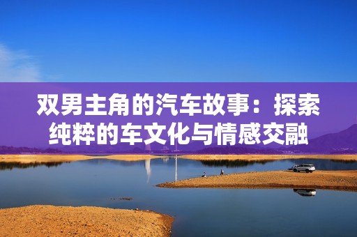 双男主角的汽车故事：探索纯粹的车文化与情感交融