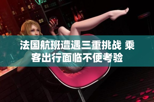 法国航班遭遇三重挑战 乘客出行面临不便考验