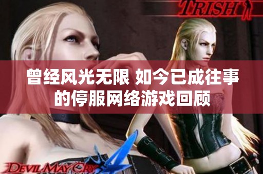 曾经风光无限 如今已成往事的停服网络游戏回顾